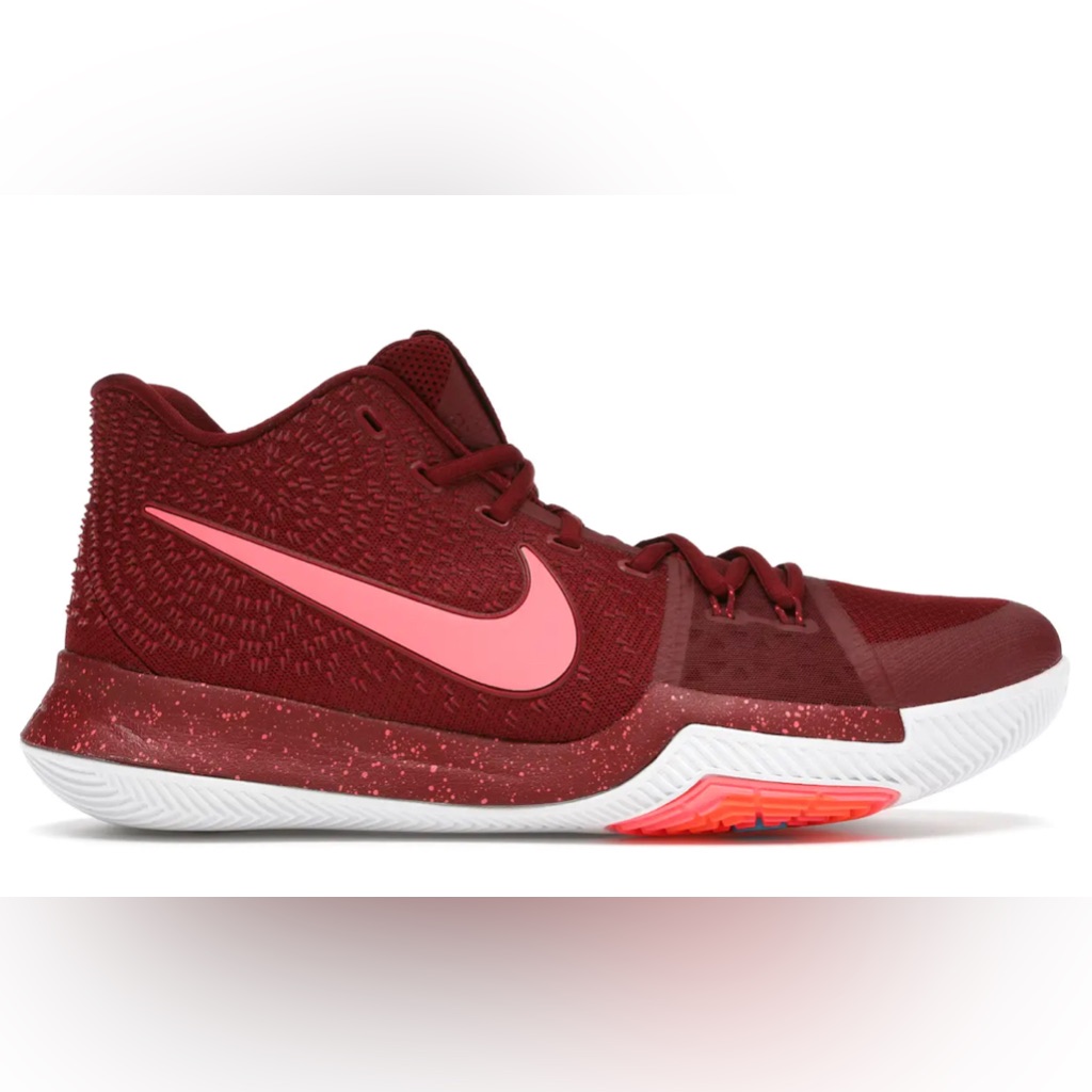 Excellent Condition Kyrie 3 Red Hot In Box